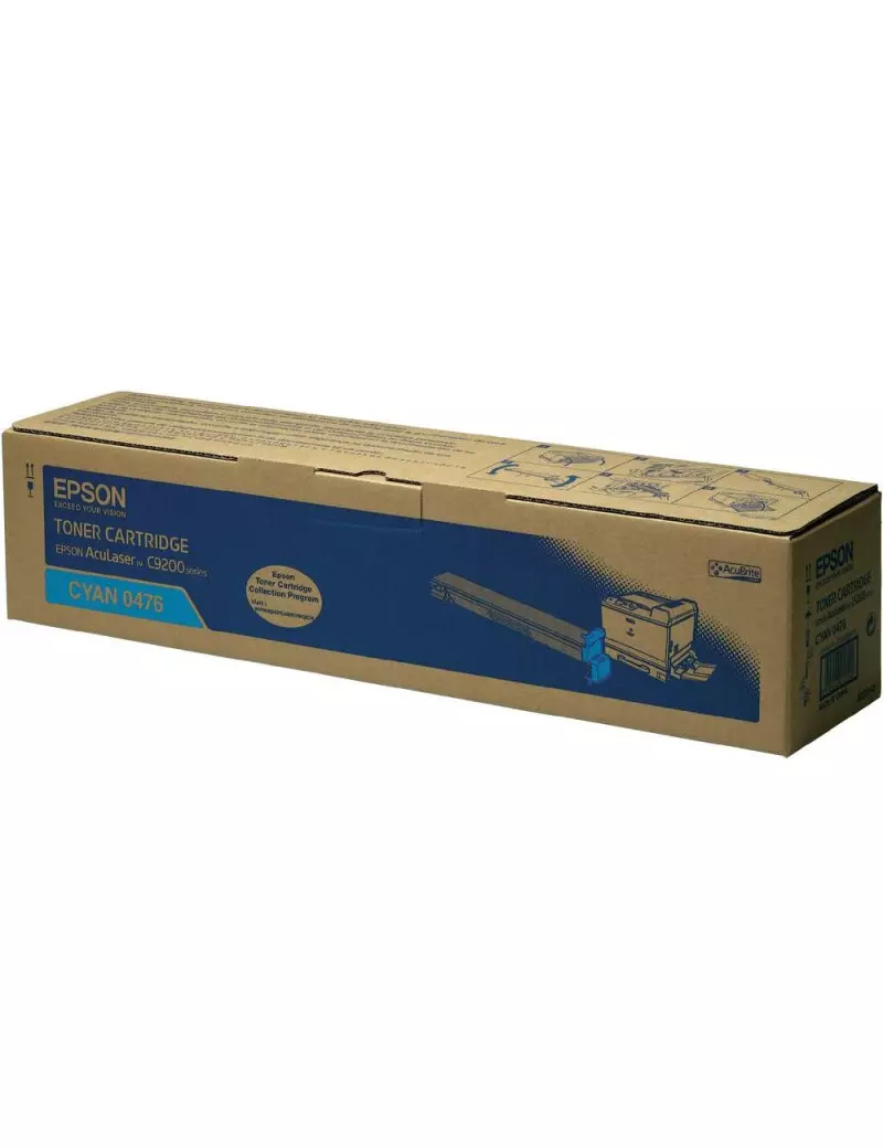 Toner Originale Epson S050476 (Ciano 14000 pagine)