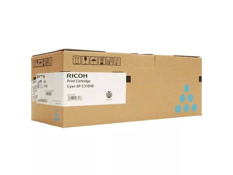 Toner Originale Ricoh 406349 SP C310sc (Ciano 2500 pagine)