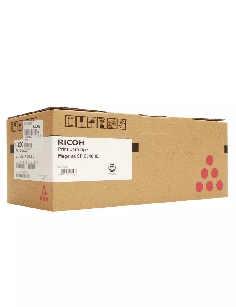 Toner Originale Ricoh 406350 SP C310sm (Magenta 2500 pagine)