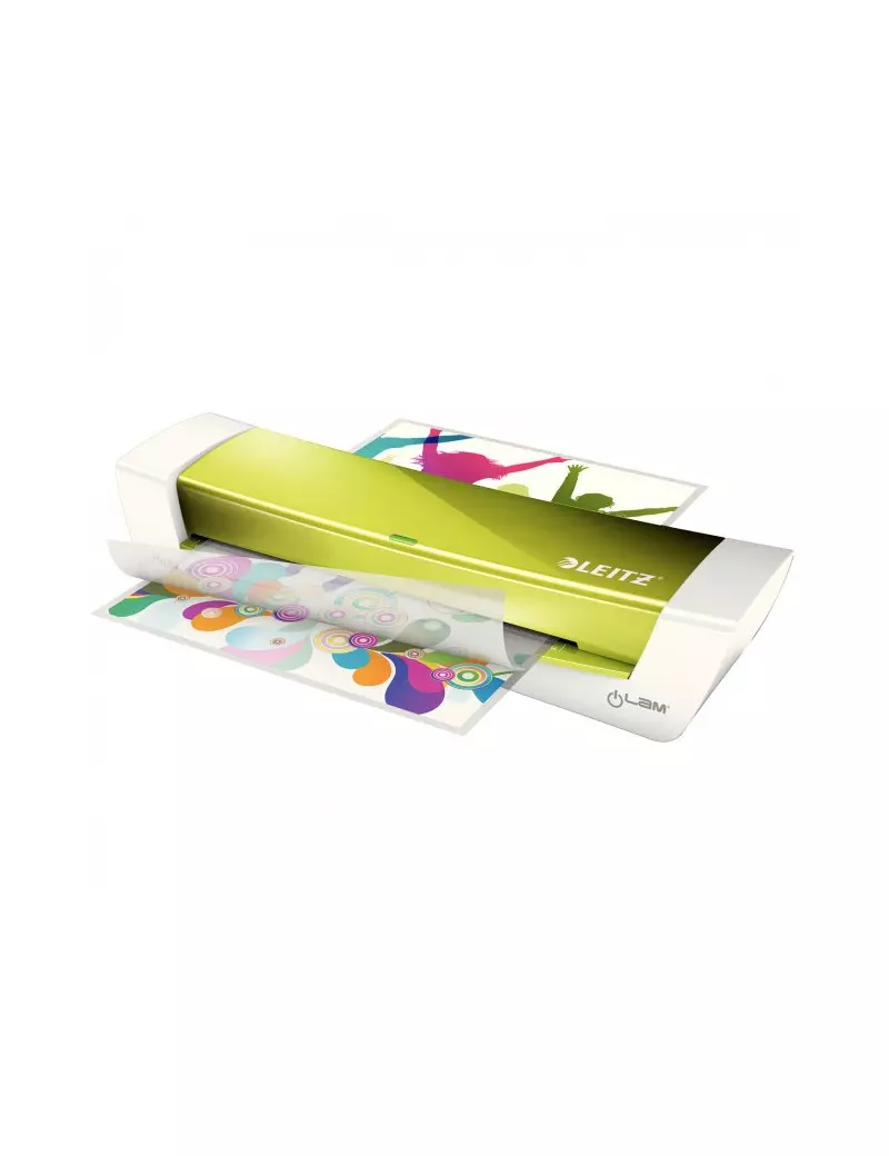 Plastificatrice iLam Home Office Leitz - A4 - 73680064 (Verde Metallizzato) Plastificatrice iLam Home Office Leitz - A4 - 73680064 (Verde Metallizzato)