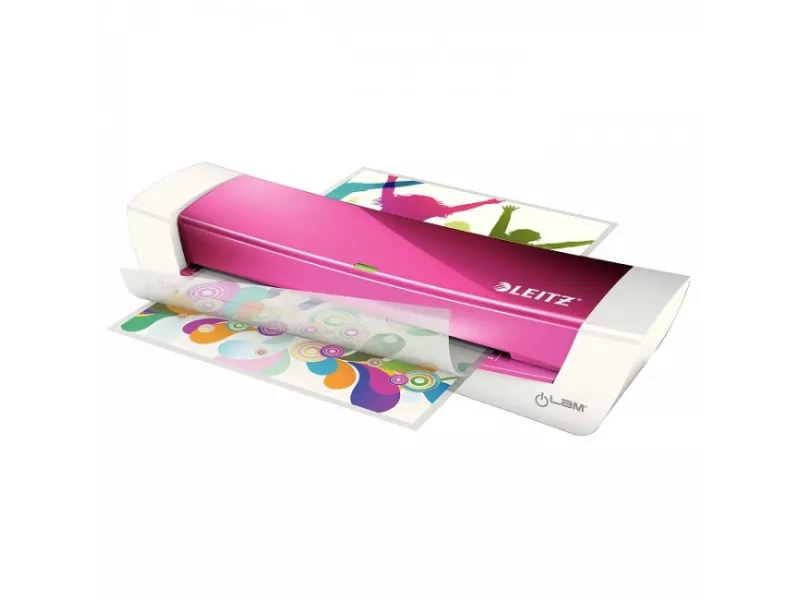 Plastificatrice iLam Home Office Leitz - A4 - 73680023 (Fucsia Metallizzato) Plastificatrice iLam Home Office Leitz - A4 - 73680023 (Fucsia Metallizzato)
