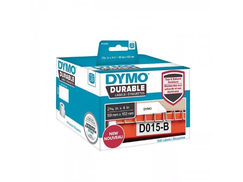 Etichette Dymo Label Writer Durable - 59x102 mm Etichette Dymo Label Writer Durable - 59x102 mm