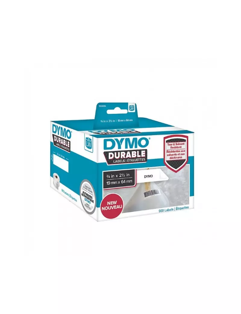 Etichette Dymo Label Writer Durable - 19x64 mm (Conf. 2) Etichette Dymo Label Writer Durable - 19x64 mm (Conf. 2)
