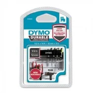 Etichette Dymo D1 Durable Dymo - 12 mm x 3 m - Bianco su Nero