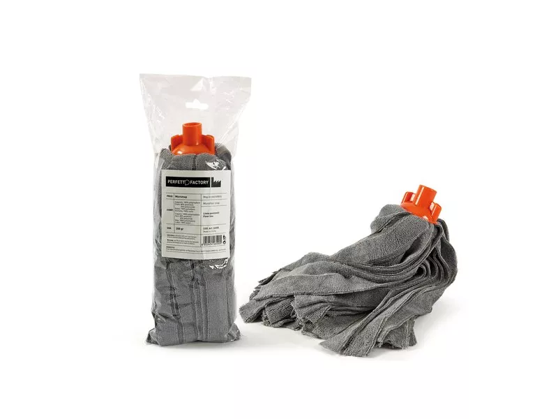 Mop Assorbente La Piacentina - Mop per Pavimenti - Microfibra - 35 cm - 200 g Mop Assorbente La Piacentina - Mop per Pavimenti - Microfibra - 35 cm - 200 g