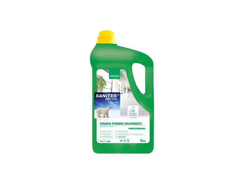 Detergente Ecologico per Pavimenti Sanitec - 5 Kg Detergente Ecologico per Pavimenti Sanitec - 5 Kg