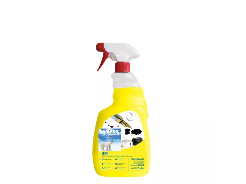Detergente per Inchiostri Colla e Grasso Sanitec - 750 ml (Conf. 6) Detergente per Inchiostri Colla e Grasso Sanitec - 750 ml (Conf. 6)
