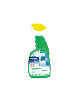Detergente Ecologico per Vetri Specchi e Superfici Sanitec - 750 ml (Conf. 6)
