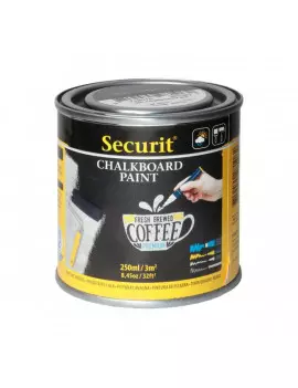 Pittura Effetto Lavagna Securit - 250 ml - PNT-BL-SM (Nero)