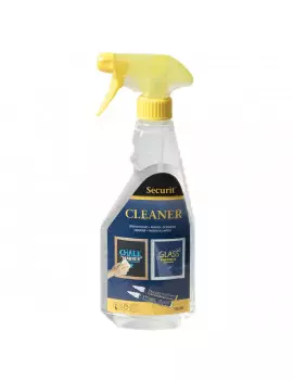 Detegente per Pennarelli a Gesso Liquido Waterproof Securit - 500 ml