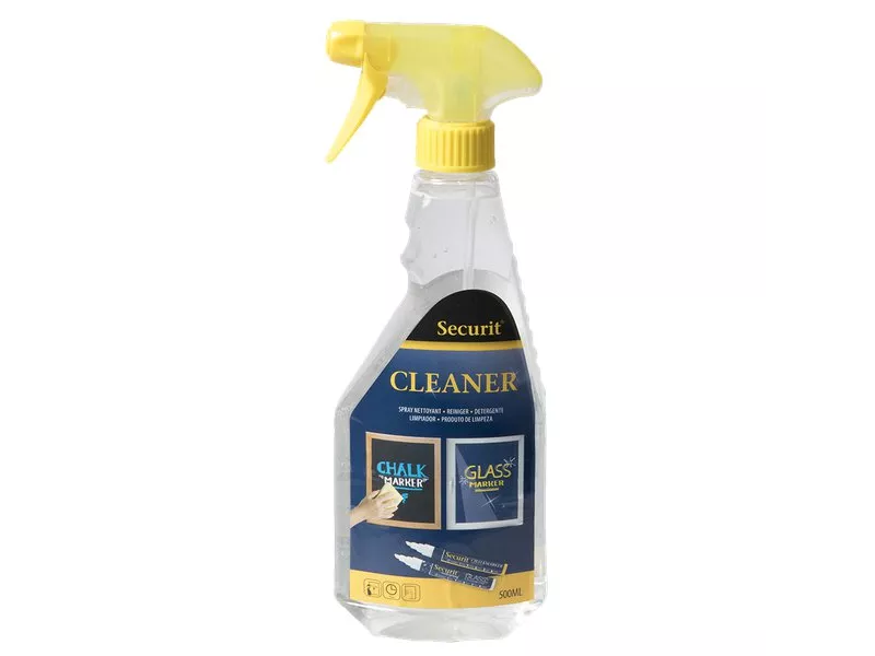 Detegente per Pennarelli a Gesso Liquido Waterproof Securit - 500 ml Detegente per Pennarelli a Gesso Liquido Waterproof Securit - 500 ml