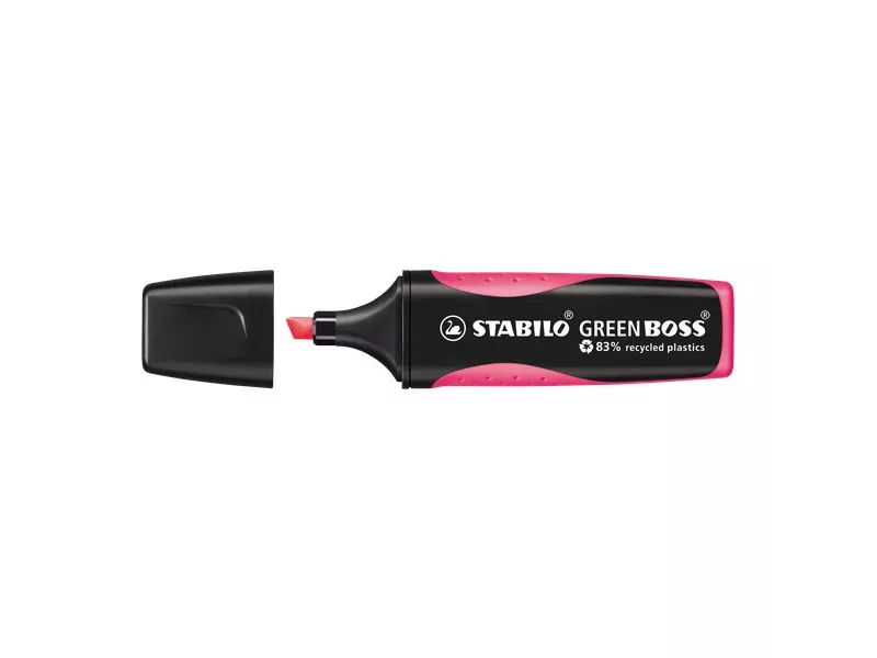 Evidenziatore Stabilo Green Boss - Rosa