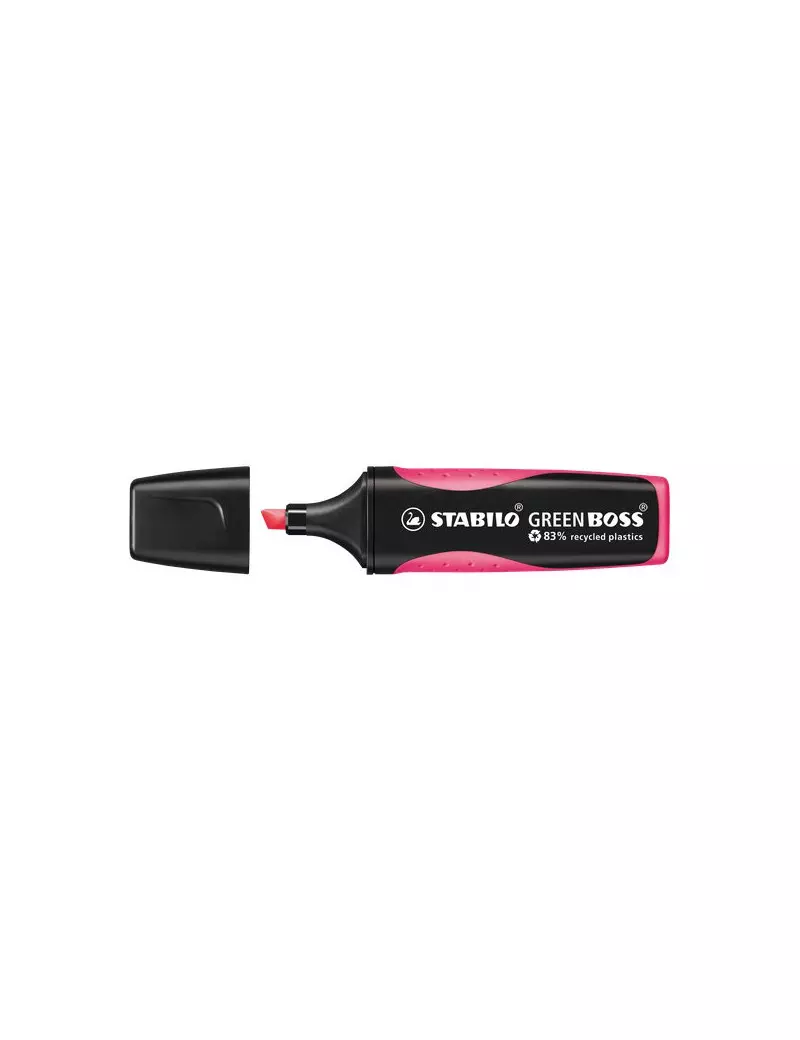 Evidenziatore Stabilo Green Boss - Rosa Evidenziatore Stabilo Green Boss - Rosa