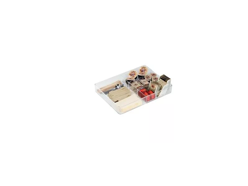 Organizer Cassetto 6 Scomparti Coffee Point Durable - 7,9x7,9x10 cm Organizer Cassetto 6 Scomparti Coffee Point Durable - 7,9x7,9x10 cm