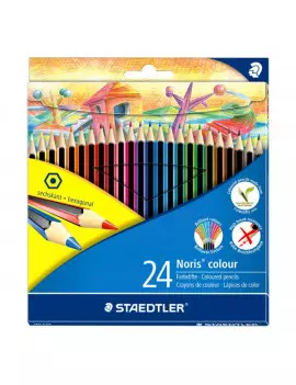 Matite Colorate Noris Colors Staedtler (Conf. 24)