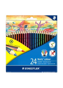 Matite Colorate Noris Colors Staedtler (Conf. 24)