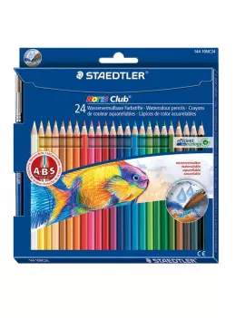 Matite Colorate Acquerellabili Noris Colors Staedtler (Conf. 24)