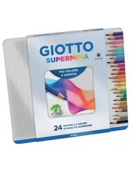 Pastelli Giotto Supermina (Assortiti Conf. 24)