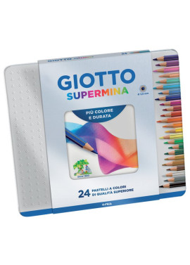 Pastelli Giotto Supermina (Assortiti Conf. 24)