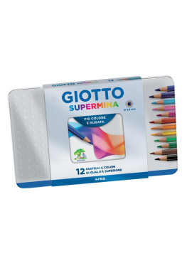 Pastelli Giotto Supermina (Assortiti Conf. 12)