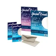 Buste Metallizzate Special Events Favini - 11x22 cm - 120 g - Sabbia (Conf. 10)