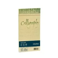 Buste Calligraphy Nature Favini - Oliva - 11x22 - 120 g (Conf. 25)