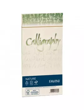 Buste Calligraphy Nature Favini - Agrumi - 11x22 - 100 g (Conf. 25)