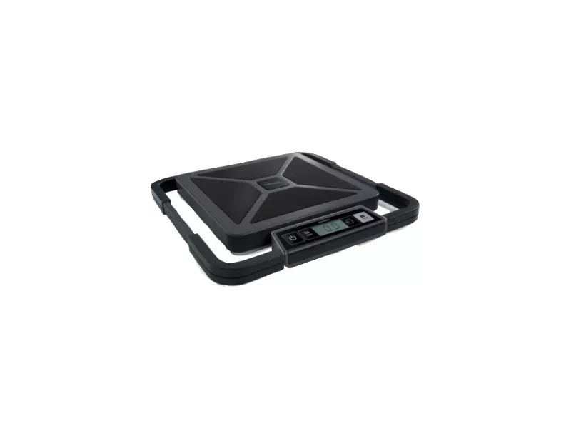 Bilancia Pesapacchi Rubbermaid - 50 kg - 100 g - 41x40x5 cm - Nero