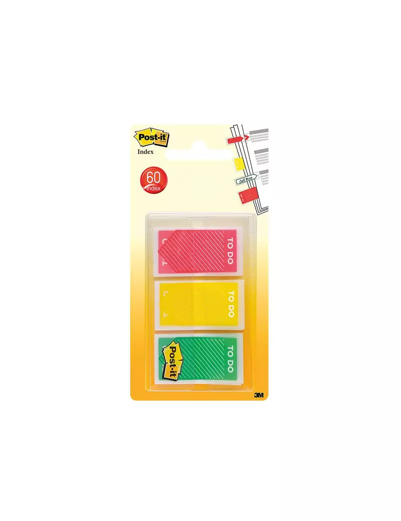 Segnapagina Post-it Index Medium To Do - Rosso, Giallo, Verde (Conf. 3) Segnapagina Post-it Index Medium To Do - Rosso, Giallo, Verde (Conf. 3)