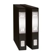 Registratore Dox 5 Rexel - Protocollo - Dorso 5 - 23x34 cm - D26510 (Nero)