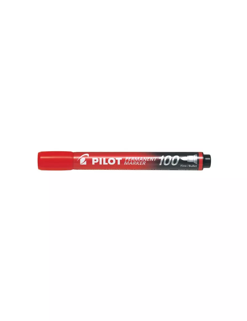 Marcatore Permanente SCA 100 Pilot - Punta Tonda - 1 mm - Rosso (Conf. 12) Marcatore Permanente SCA 100 Pilot - Punta Tonda - 1 mm - Rosso (Conf. 12)