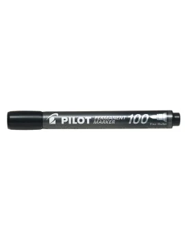 Marcatore Permanente SCA 100 Pilot - Punta Tonda - 1 mm - Nero (Conf. 12)