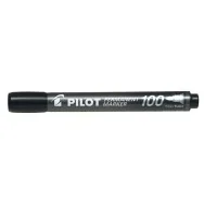 Marcatore Permanente SCA 100 Pilot - Punta Tonda - 1 mm - Nero (Conf. 12)
