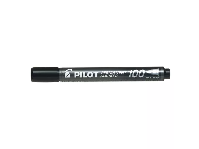 Marcatore Permanente SCA 100 Pilot - Punta Tonda - 1 mm - Nero (Conf. 12) Marcatore Permanente SCA 100 Pilot - Punta Tonda - 1 mm - Nero (Conf. 12)
