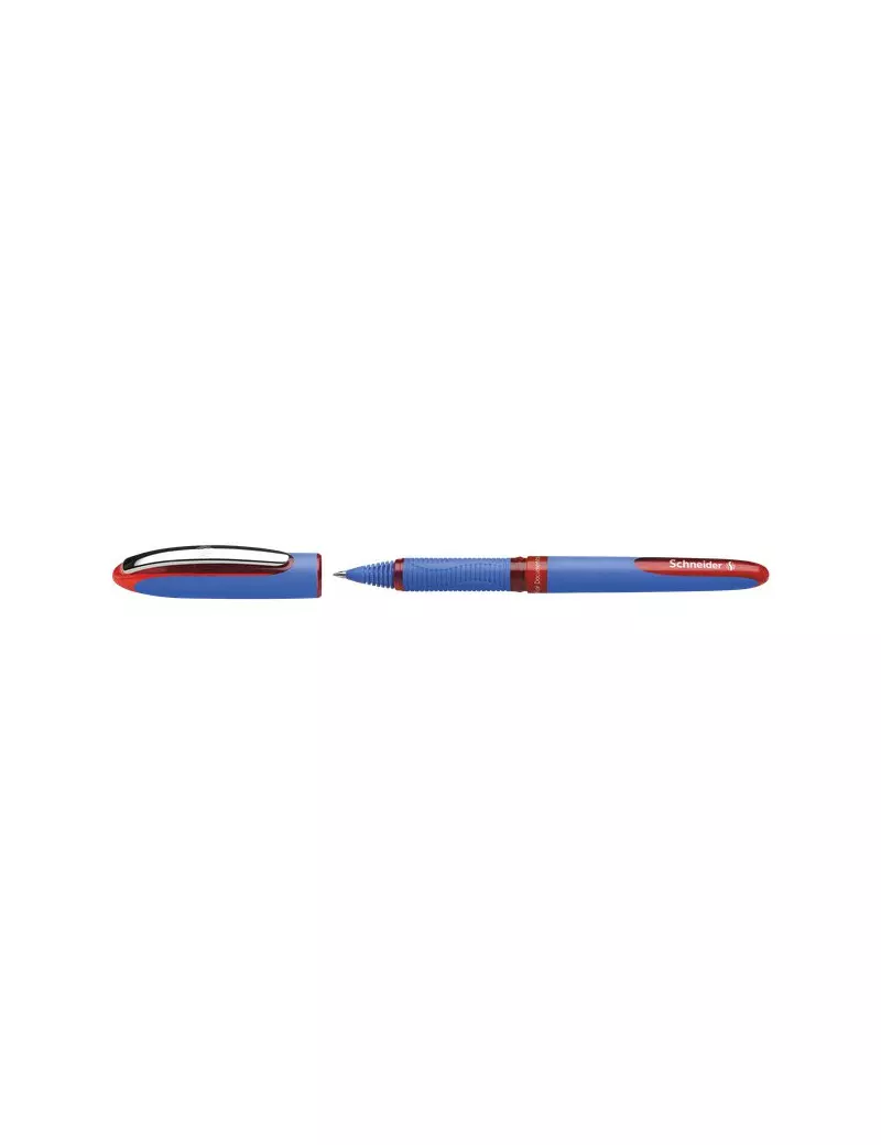 Penna Roller One Hybrid Schneider - Conica 0,5 mm - Rosso Penna Roller One Hybrid Schneider - Conica 0,5 mm - Rosso