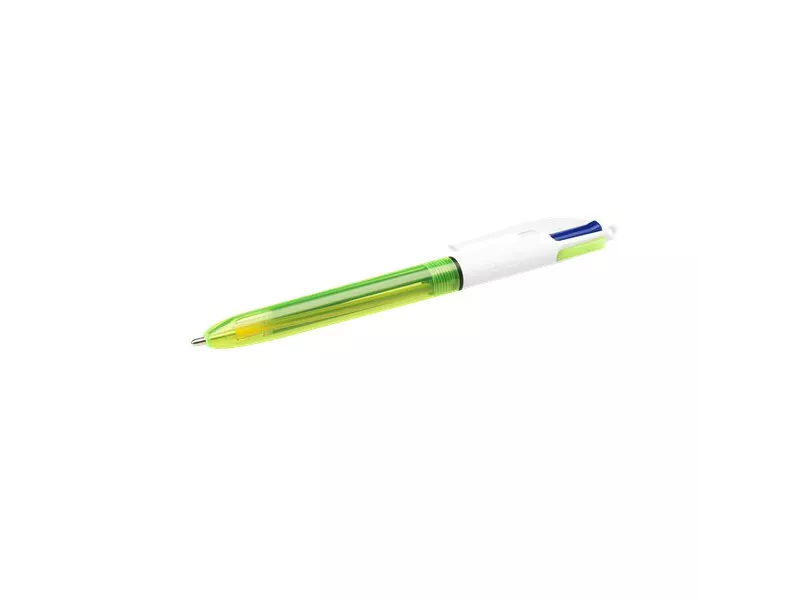 Penna a Sfera 4 Colori Fluo Bic Penna a Sfera 4 Colori Fluo Bic