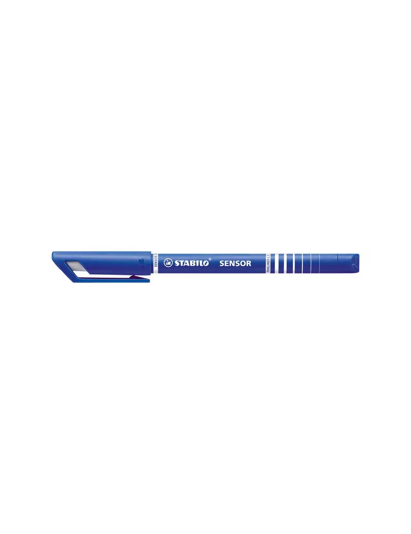 Fineliner Sensor Stabilo - Blu (Conf. 10) Fineliner Sensor Stabilo - Blu (Conf. 10)