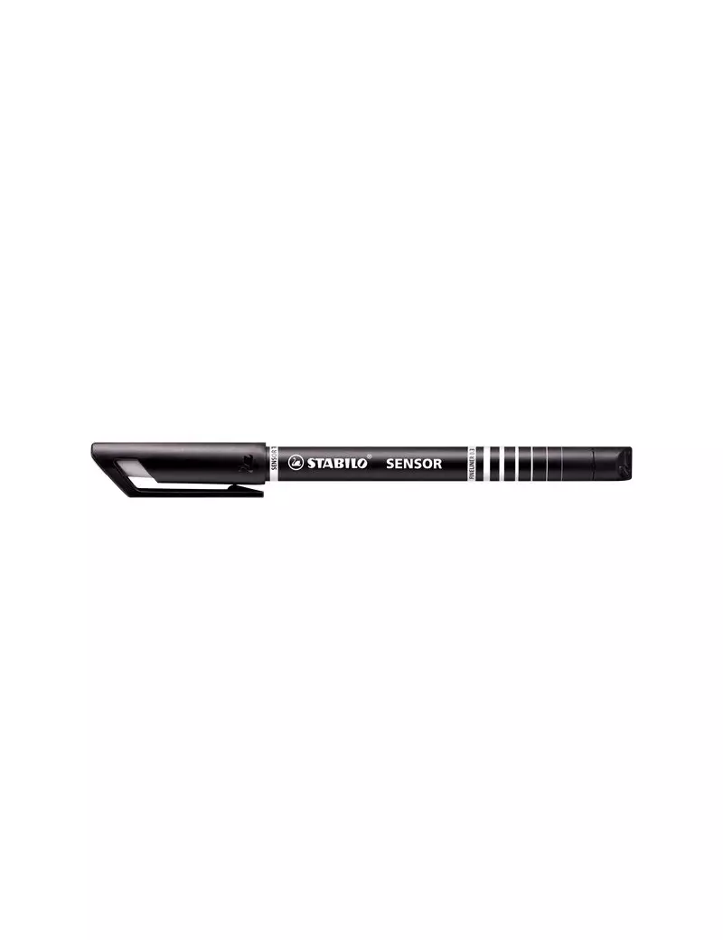 Fineliner Sensor Stabilo - Nero (Conf. 10) Fineliner Sensor Stabilo - Nero (Conf. 10)