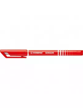 Fineliner Sensor Stabilo - Rosso (Conf. 10)