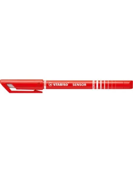Fineliner Sensor Stabilo - Rosso (Conf. 10)