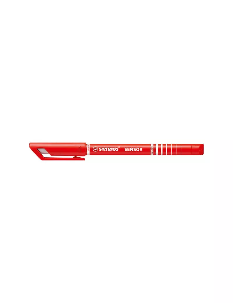 Fineliner Sensor Stabilo - Rosso (Conf. 10) Fineliner Sensor Stabilo - Rosso (Conf. 10)