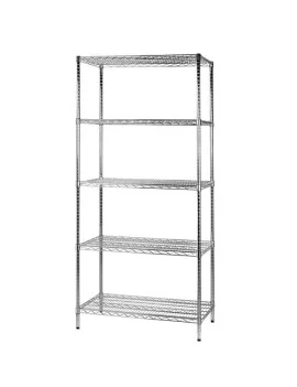 Scaffalatura in Filo d'Acciaio Serena Group - 5 - 60x90x200 cm