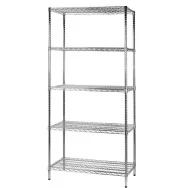 Scaffalatura in Filo d'Acciaio Serena Group - 5 - 60x90x200 cm