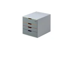 Cassettiere da Scrivania Varicolor Durable - con Serratura