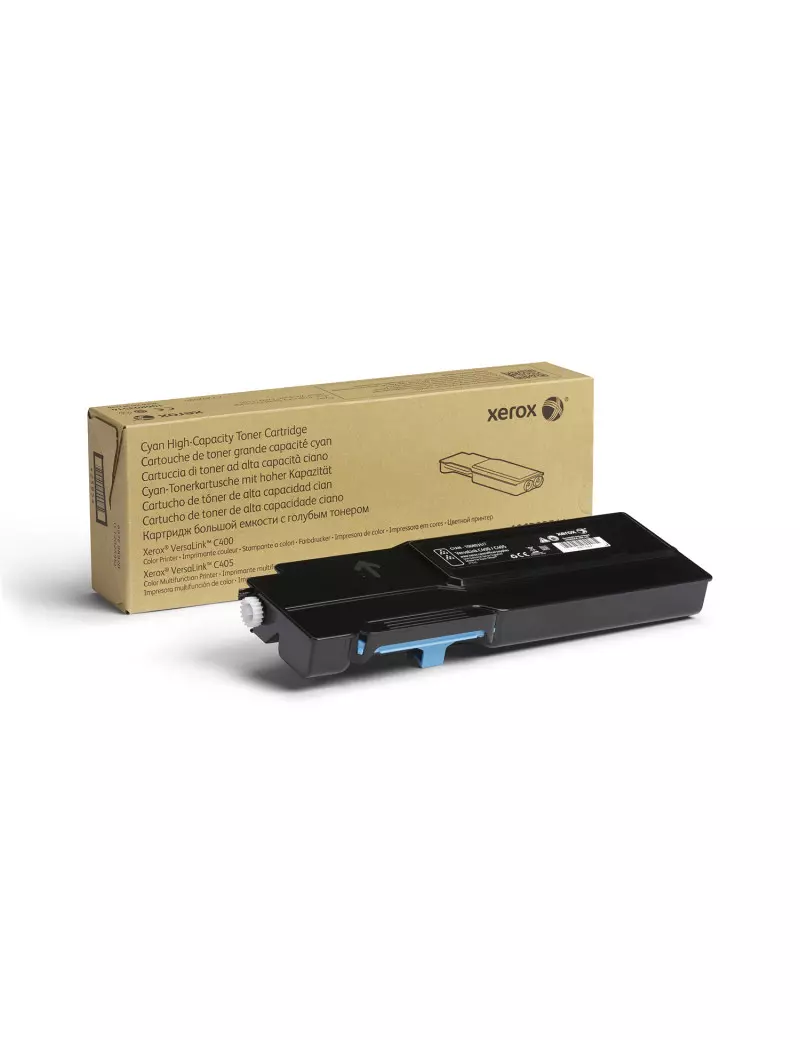 Toner Originale Xerox 106R03518 (Ciano 4800 pagine) Toner Originale Xerox 106R03518 (Ciano 4800 pagine)
