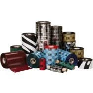 Nastro Originale Zebra 2300 WAX 02300BK11045 (Nero 110 mm x 450 m nucleo 25 mm Conf. 12)