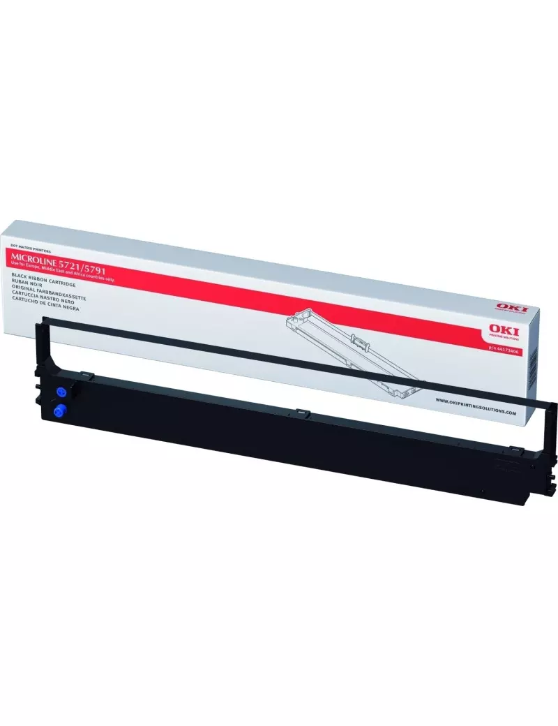 Nastro Originale Oki 44173406 (Nero) Nastro Originale Oki 44173406 (Nero)