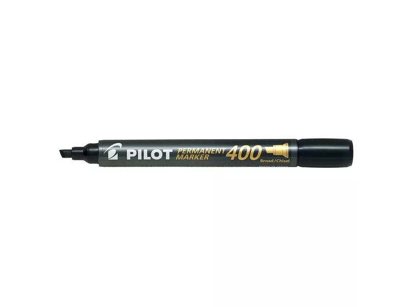 Marcatore Permanente SCA 400 Pilot - Punta a Scalpello - 4 mm - Nero (Conf. 12) Marcatore Permanente SCA 400 Pilot - Punta a Scalpello - 4 mm - Nero (Conf. 12)