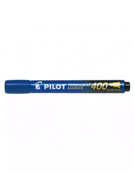 Marcatore Permanente SCA 400 Pilot - Punta a Scalpello - 4 mm - Blu (Conf. 12)
