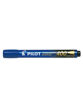 Marcatore Permanente SCA 400 Pilot - Punta a Scalpello - 4 mm - Blu (Conf. 12)